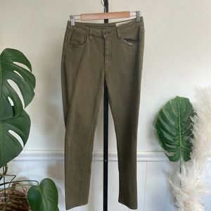 Novemb3r Italian Unisex Streetwear  Novemb3r Loop Jean Olive Green Pants Sz 29